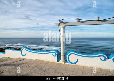 Praia do Norte, North Beach, Ericeira, Côte de Lisbonne, Portugal Banque D'Images