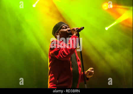 Jimmy Cliff sur la scène du festival 2018 théorie barbu Banque D'Images