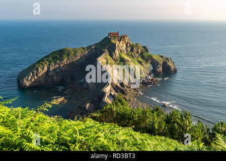 San Juan de Gaztelugatxe, Pays Basque, Espagne Banque D'Images