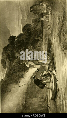 . Jours et nuits de la pêche au saumon dans le tweed : avec un bref compte-rendu de l'histoire naturelle et les habitudes du saumon, instructions pour les sportifs, des anecdotes, etc.. -- La pêche au saumon de la rivière Tweed ; le saumon. . Veuillez noter que ces images sont extraites de la page numérisée des images qui peuvent avoir été retouchées numériquement pour plus de lisibilité - coloration et l'aspect de ces illustrations ne peut pas parfaitement ressembler à l'œuvre originale.. Scrope, William, 1772-1852. Londres : E. Arnold Banque D'Images