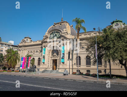 Musée des Beaux Arts (Museo de Bellas Artes) - Santiago du Chili Banque D'Images