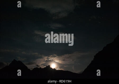 Schwenden valley, Suisse : scène de nuit Banque D'Images