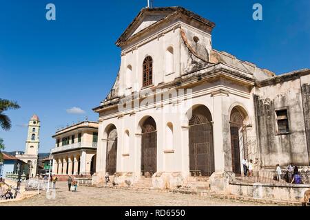 Église Parroquial Mayor ou Santisima Trinidad, Trinidad, Site du patrimoine mondial de l'UNESCO, la province de Sancti Spiritus, Cuba Banque D'Images