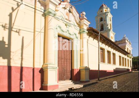 Le Convento de San Francisco de Asis monastère, Musée national de la Lucha Contra Bandidos, Trinidad, Site du patrimoine mondial de l'UNESCO Banque D'Images