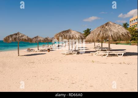 Playa Ancon, Trinidad, la province de Sancti Spiritus, Cuba Banque D'Images