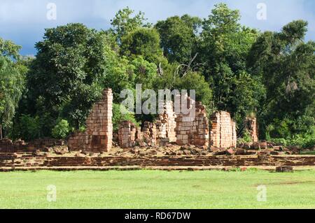 Ruines de la mission jésuite de Santa Ana, province de Misiones, en Argentine, en Amérique du Sud Banque D'Images