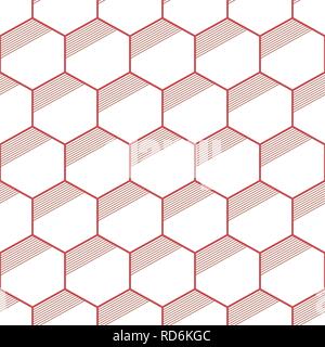 Motifs abstraits géométriques transparente de couleur d'hexagones. Couleurs rétro. Fashion motif géométrique. Pour mode textile, tissu, origines. Vecteur. Illustration de Vecteur