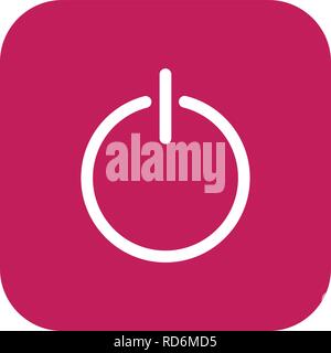 L'icône de déconnexion s'illustration vectorielle pour utilisation personnelle et commerciale... L'icône de la mode Look propre... Illustration de Vecteur