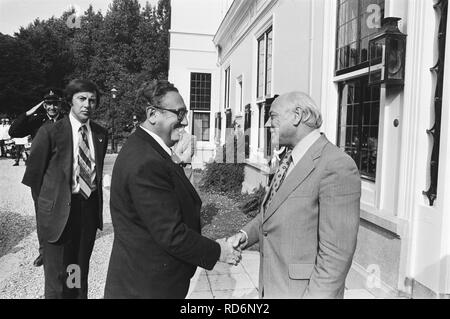 Amerikaanse Ministre van Buitenlandse Zaken , dr. Henry Kissinger brengt , Bestanddeelnr 046 046 928-7263. Banque D'Images