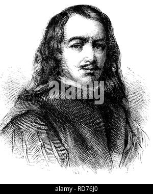 Bartolomé Esteban Murillo (1618-1682), peintre espagnol, illustration historique, vers 1886 Banque D'Images