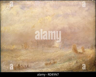 Avis de Transaction. Musée : Nationalmuseum de Stockholm. Auteur : Turner, Joseph Mallord William. Banque D'Images