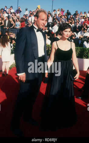 PASADENA, CA - le 19 septembre : L'actrice Janine Turner assiste à la 45e Primetime Emmy Awards le 19 septembre 1993 à Pasadena Civic Auditorium à Pasadena, en Californie. Photo de Barry King/Alamy Stock Photo Banque D'Images