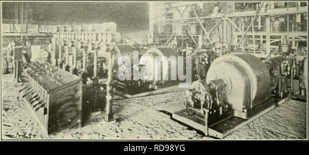 . L'examen de Cuba. 200 II. P. Moteur pour concasseur, Central "Amistad". L'usine électrique et de standardiste, Anristad "Central". Veuillez noter que ces images sont extraites de la page numérisée des images qui peuvent avoir été retouchées numériquement pour plus de lisibilité - coloration et l'aspect de ces illustrations ne peut pas parfaitement ressembler à l'œuvre originale.. Munson Steamship Line. New York : Munson Steamship Line Banque D'Images