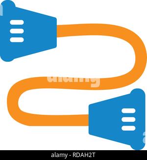 Strandpulling illustration vectorielle, l'icône de connexion à des fins personnelles et commerciales... L'icône de la mode Look propre... Illustration de Vecteur