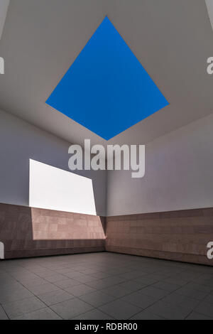 Kanazawa, Ishikawa, JAPON - 22 août 2018 : 21e siècle Musée d'art contemporain de Kanazawa. La Chambre de Turrell Banque D'Images