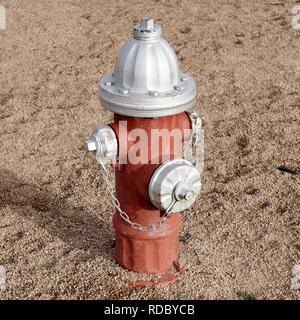 D'incendie de Alpine, Texas Banque D'Images