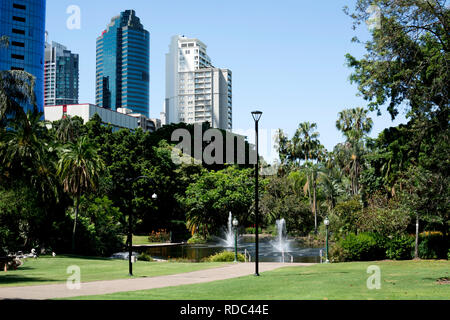 Jardins Botaniques, Brisbane, Queensland, Australie Banque D'Images