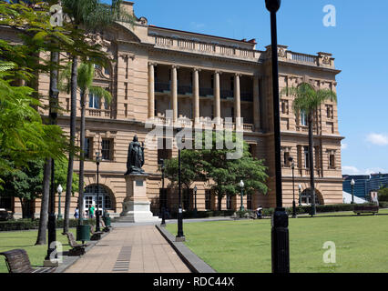 Queens Gardens et de l'Administration Building, Brisbane, Queensland, Australie Banque D'Images