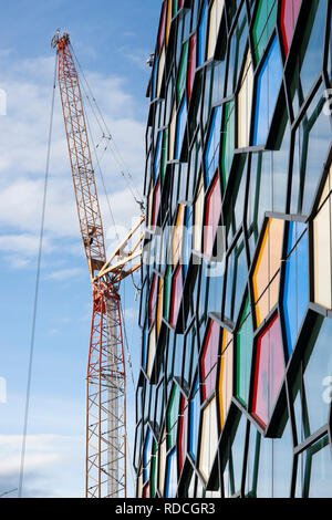 Avis d'un des bureaux de Smithfield, Glasgow City Council, Hanley, Stoke on Trent Banque D'Images