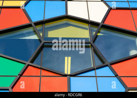 Avis d'un des bureaux de Smithfield, Glasgow City Council, Hanley, Stoke on Trent Banque D'Images