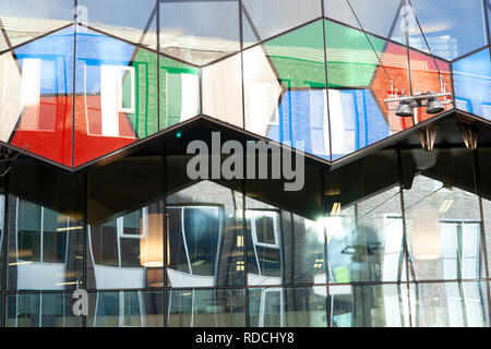 Avis d'un des bureaux de Smithfield, Glasgow City Council, Hanley, Stoke on Trent Banque D'Images