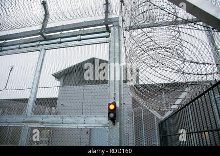 Prison, Prison DŸsseldorf, Rhénanie du Nord-Westphalie, Allemagne, GefŠngnis, Justizvollzugsanstalt DŸsseldorf, Nordrhein-Westfalen, Deutschland Banque D'Images