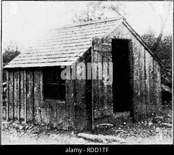 . Principes et pratiques de la culture de la volaille . La volaille. Fk ;. 1S6. J'es hotisc au Macdonald Fig. 187. t.'oluny chambre utilisée par J. H. College. (Photographie du col lege 1 Curtiss, XonvcH Ouest, Massachusetts. Veuillez noter que ces images sont extraites de la page numérisée des images qui peuvent avoir été retouchées numériquement pour plus de lisibilité - coloration et l'aspect de ces illustrations ne peut pas parfaitement ressembler à l'œuvre originale.. Robinson, John H. (John Henry), 1863-1935. Boston ; New York : Ginn et compagnie Banque D'Images