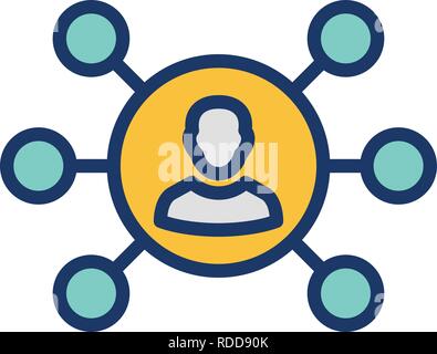 Icône Icône vecteur partage signe vecteur Illustration pour utilisation personnelle et commerciale... L'icône de la mode Look propre... Illustration de Vecteur