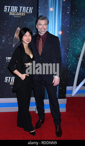 17 janvier 2019 Darah Trang, Anson Mount assister à tous les accès de la scs présente Star Trek Saison 2 premiere Découverte à Conrad à New York le 17 janvier 2019 Credit : RW/MediaPunch Banque D'Images