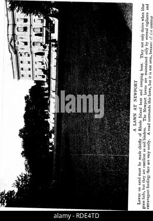 . Pelouses, et comment les faire : avec la tenue convenable de putting greens . Les pelouses. . Veuillez noter que ces images sont extraites de la page numérisée des images qui peuvent avoir été retouchées numériquement pour plus de lisibilité - coloration et l'aspect de ces illustrations ne peut pas parfaitement ressembler à l'œuvre originale.. Barron, Leonard, 1868-1938. Garden City, N. Y. : Doubleday, Page &AMP ; Co. Banque D'Images