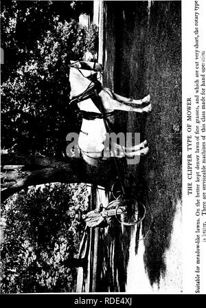 . Pelouses, et comment les faire : avec la tenue convenable de putting greens . Les pelouses. . Veuillez noter que ces images sont extraites de la page numérisée des images qui peuvent avoir été retouchées numériquement pour plus de lisibilité - coloration et l'aspect de ces illustrations ne peut pas parfaitement ressembler à l'œuvre originale.. Barron, Leonard, 1868-1938. Garden City, N. Y. : Doubleday, Page &AMP ; Co. Banque D'Images