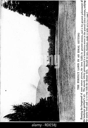 . Pelouses, et comment les faire : avec la tenue convenable de putting greens . Les pelouses. . Veuillez noter que ces images sont extraites de la page numérisée des images qui peuvent avoir été retouchées numériquement pour plus de lisibilité - coloration et l'aspect de ces illustrations ne peut pas parfaitement ressembler à l'œuvre originale.. Barron, Leonard, 1868-1938. Garden City, N. Y. : Doubleday, Page &AMP ; Co. Banque D'Images