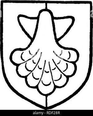 . L'histoire de Victoria du comté de Bedford. L'histoire naturelle. Tanfield. D'argent à deux cheverons être nveen- sable trois merlettes de sable. Le treuil. Partie d'azur et de gueules à une ou des pétoncles. 1530,*' quand il a été succédé par son fils Francis, dont le fils est mort en 1587, Clement saisie,** et en 1615 son fils Tanfield William a fait part de la manor 10 Testa de Nevill (Rec. Com.), 247. 11 pieds de F. d'appoint. Michigan 31 Hen. III. 12 Ibid. 47 Hen. III. Tableau 18. R. 35 Edw. I, No 100. 14 Chan. Inq. h 15 Edw. II, no 44. En 1312 l'évêque a obtenu une subvention de 12 chênes de la forêt royale de berge- Wan pour ' la réparation d'hi Banque D'Images