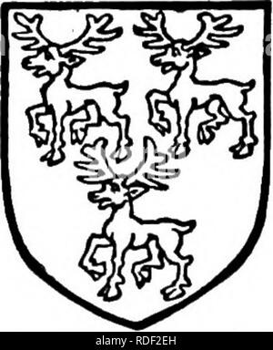 . L'histoire de Victoria du comté de Bedford. L'histoire naturelle. Une histoire de John est mort en 1581 du Bedfordshire holding ce manoir," et a laissé un fils, William, qui en 1587 a transféré le manoir d'une amende à John Burgoyne.'* En 1593, sur le mariage d'un parent, Bartholo- mew ChishuU, John Burgoyne réglé ' le manoir ou. Veuillez noter que ces images sont extraites de la page numérisée des images qui peuvent avoir été retouchées numériquement pour plus de lisibilité - coloration et l'aspect de ces illustrations ne peut pas parfaitement ressembler à l'œuvre originale.. Page, William, 1861-1934, ed ; Doubleday, H. Arthur (herbe Banque D'Images