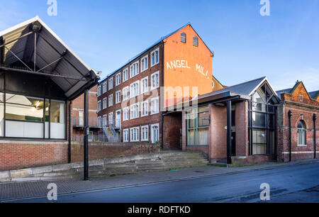 Projet de rénovation de l'usine Angel à Westbury, Wiltshire, Royaume-Uni le 17 janvier 2019 Banque D'Images