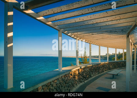 Vue sur les dunes de Maspalomas Gran Canaria Banque D'Images