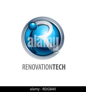 Logo de la sphère rénovation concept design. Modèle de graphique vectoriel de l'élément symbole Illustration de Vecteur