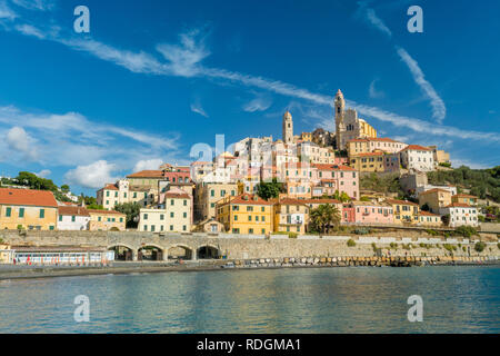 Cervo, Riviera di Ponente, Ligurie, Italie Banque D'Images