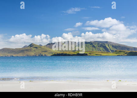 À l'île de Canna en Ecosse est la plus occidentale des petites îles de l'archipel, dans les Hébrides intérieures écossaises Banque D'Images