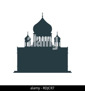 Cathédrale de Christ le Sauveur Illustration de Vecteur