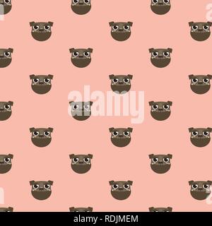 Dog American Pitbull Terrier. Illustration de Vecteur