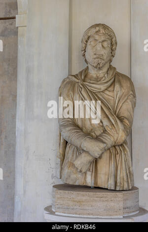 Rome, Italie - 24 juin 2018 : les anciennes ruines au Forum Romain, le Mont Palatin à Rome Banque D'Images