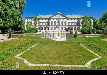 Varsovie, MAZOVIE PROVINCE / POLOGNE - 5 mai 2018 : Palais Krasinski (ou Palais de la communauté) Banque D'Images