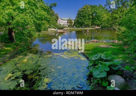 Varsovie, MAZOVIE PROVINCE / POLOGNE - 5 mai 2018 : Palais Krasinski (ou Palais de la communauté) Banque D'Images