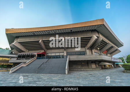 Chiyoda, Tokyo - 3 août 2018 : Nippon Budokan. Indoor Arena situé dans Kitanomarukoen Park utilisé aussi comme scène. Le modèle de Yumedono hall Banque D'Images