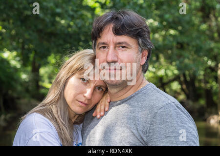 Portrait d'un couple Banque D'Images