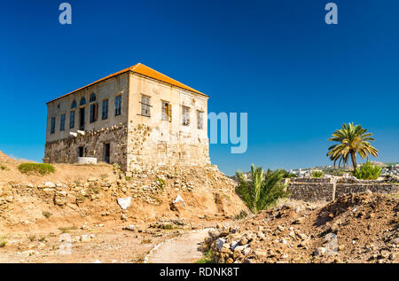 Maison El-Houssami Othman à Byblos, Liban Banque D'Images