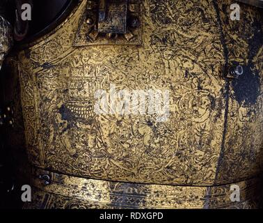 Armor 151064, probablement du Roi Henry VIII d'Angleterre (qui régna de 1509-47) Banque D'Images