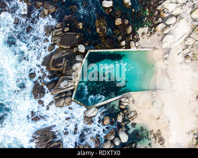 Maiden's Cove, Afrique du bassin de marée beachlife Banque D'Images