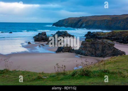 Le sango Sands, Durness, Ecosse, Royaume-Uni Banque D'Images